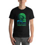 Da Vinci  Power Comes From Understanding  skull art Short-Sleeve Unisex T-Shirt by Neoclassical Pop Art
