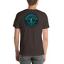 Da Vinci  Power Comes From Understanding  skull art Short-Sleeve Unisex T-Shirt by Neoclassical Pop Art