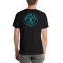 Da Vinci  Power Comes From Understanding  skull art Short-Sleeve Unisex T-Shirt by Neoclassical Pop Art