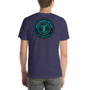 Da Vinci  Power Comes From Understanding  skull art Short-Sleeve Unisex T-Shirt by Neoclassical Pop Art