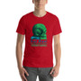 Da Vinci  Power Comes From Understanding  skull art Short-Sleeve Unisex T-Shirt by Neoclassical Pop Art