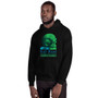 Da Vinci Power Comes From Understanding skull art Unisex Hoodie by neoclassical pop art online fashion designer brand