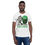 Da Vinci Green Skull Trust Short-Sleeve Unisex T-Shirt by Leonardo da Vinci