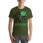 Da Vinci Green Skull Trust Short-Sleeve Unisex T-Shirt by Leonardo da Vinci