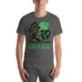 Da Vinci Green Skull Trust Short-Sleeve Unisex T-Shirt by Leonardo da Vinci