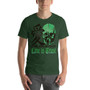 Da Vinci Green Skull Trust Short-Sleeve Unisex T-Shirt by Leonardo da Vinci