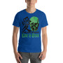 Da Vinci Green Skull Trust Short-Sleeve Unisex T-Shirt by Leonardo da Vinci