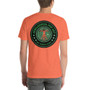Da Vinci Green Skull Trust Short-Sleeve Unisex T-Shirt by Leonardo da Vinci
