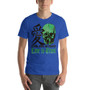 Da Vinci Green Skull Trust Short-Sleeve Unisex T-Shirt by Leonardo da Vinci