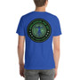 Da Vinci Green Skull Trust Short-Sleeve Unisex T-Shirt by Leonardo da Vinci