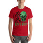 Da Vinci Green Skull Trust Short-Sleeve Unisex T-Shirt by Leonardo da Vinci