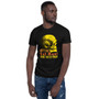 Da Vinci Get Real Yellow orange Skull Short-Sleeve Unisex T-Shirt pop art fashion