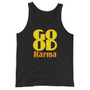 On sale Spiritual Good Karma Unisex Tank Top by Neoclassical pop art online fashion brand 