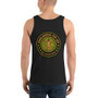 On sale Spiritual Good Karma Unisex Tank Top by Neoclassical pop art online fashion brand 