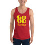 On sale Spiritual Good Karma Unisex Tank Top by Neoclassical pop art online fashion brand 