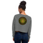 on sale Spiritual  Good Karma Crop Sweatshirt by neoclassical pop art online fashion brand 