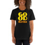 Fashion style Yellow Good Karma Short-Sleeve Unisex T-Shirt by neoclassical pop art fashion designer online brand