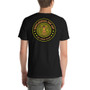 Fashion style Yellow Good Karma Short-Sleeve Unisex T-Shirt by neoclassical pop art fashion designer online brand