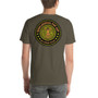 Fashion style Yellow Good Karma Short-Sleeve Unisex T-Shirt by neoclassical pop art fashion designer online brand