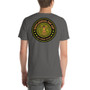 Fashion style Yellow Good Karma Short-Sleeve Unisex T-Shirt by neoclassical pop art fashion designer online brand
