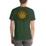 Fashion style Yellow Good Karma light green  Short-Sleeve Unisex T-Shirt by neoclassical pop art fashion designer online brand