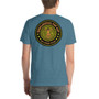 Fashion style Yellow Good Karma Short-Sleeve Unisex T-Shirt by neoclassical pop art fashion designer online brand