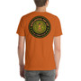 Fashion style Yellow Good Karma Short-Sleeve Unisex T-Shirt by neoclassical pop art fashion designer online brand