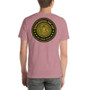 Fashion style Yellow Good Karma Short-Sleeve Unisex T-Shirt by neoclassical pop art fashion designer online brand