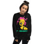 Marilyn Monroe pink yellow green sassy  J'adore Unisex Sweatshirt by neoclassical pop art