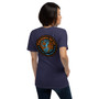 PurpleMarilyn Monroe Choose to Be Happy Short-Sleeve Unisex T-Shirt by Neoclassical Pop Art