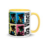 kinky Buy colorful Andy Warhol ft  Leonardo da Vinci in the best pop art mugs in the world by Neoclassical Pop Art