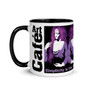  Unique purple , black and white pop art Coffee Mugs - presenting innovative Neoclassical pop art of Leonardo da Vinci masterpiece by Neoclassical Pop Art