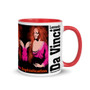 Leonardo da Vinci Novelty neoclassical pop art Coffee Mugs for sale online for sale at Neoclassical Pop Art online shop 