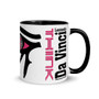 Alternate view of Da Vinci Think Avid Pink Eye of Ra Mug.