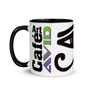 Alternate view of Da Vinci Think Avid Purple Eye of Ra Mug.
