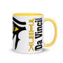 Alternate view of Da Vinci Think Avid Yellow Eye of Ra Mug.