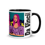 Alternate view of Da Vinci Mona Lisa Rose Mug.