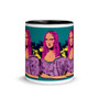 Alternate view of Da Vinci Mona Lisa Rose Mug.