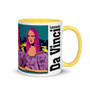 Alternate view of Da Vinci Mona Lisa Rose Mug.