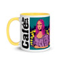 Alternate view of Da Vinci Mona Lisa Rose Mug.