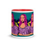 Alternate view of Da Vinci Mona Lisa Rose Mug.