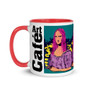 Alternate view of Da Vinci Mona Lisa Rose Mug.