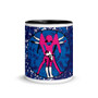 Alternate view of Da Vinci Pink Vitruvian Mug.
