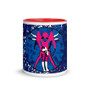 Alternate view of Da Vinci Pink Vitruvian Mug.