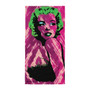 The Marilyn Monroe Pink Green Towel