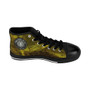 Da Vinci Men's High-top Golden Olive designer Sneakers by Neoclassical Pop Art  fashion designer online brand 