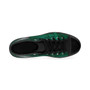 Da Vinci Men's High-top Green designers Sneakers by Neoclassical Pop Art fashion designer online brand 