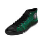 Da Vinci Men's High-top Green designers Sneakers by Neoclassical Pop Art fashion designer online brand 