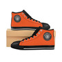 Alternate view of Da Vinci Orange Men's High-top Sneakers.
