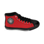 buy Da Vinci Men's High-top red fashion designer Sneakers by Neoclassical Pop Art fashion designer online brand store